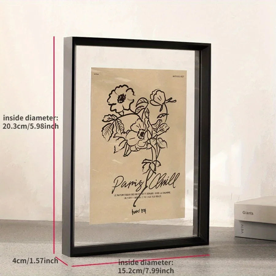 Transparent Photo Frame Stand
