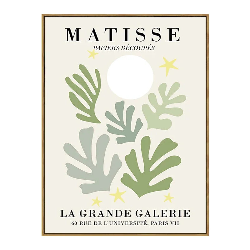 Matisse Floral Line Art