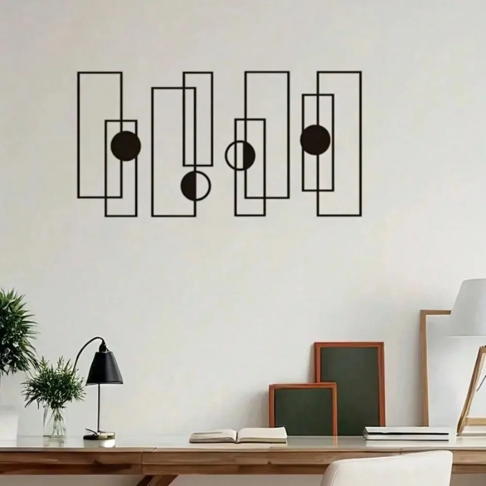 Modern Metal Wall Set