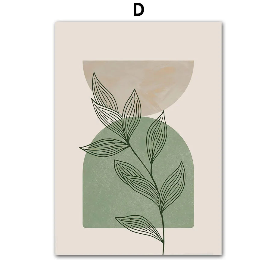 Sage Botanical Canvas Art