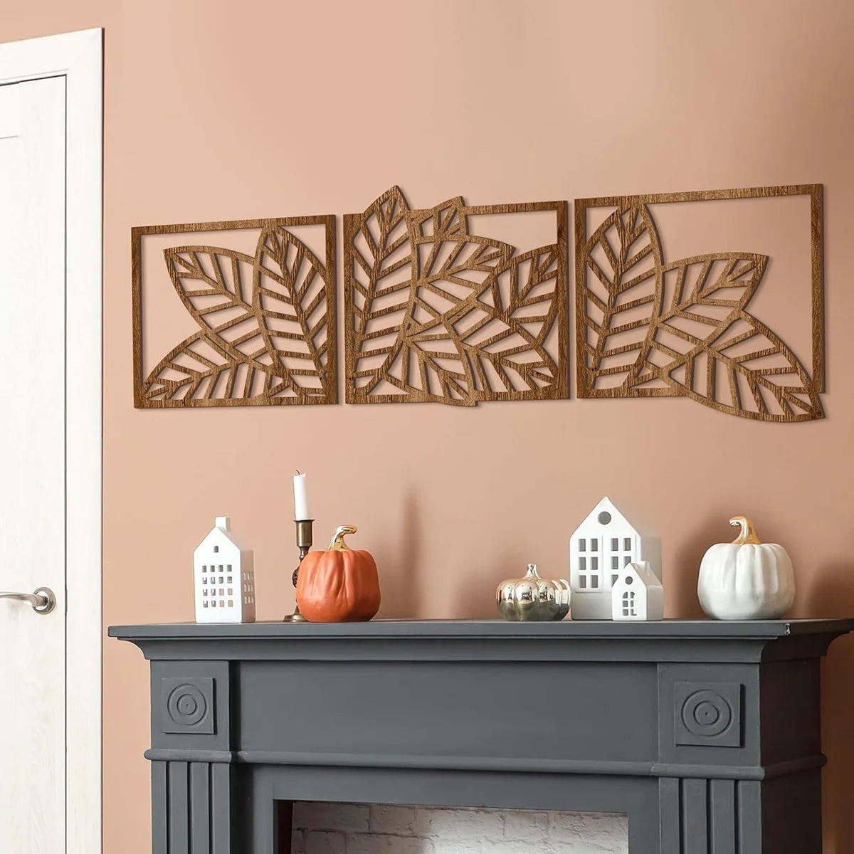 Wooden Tropical Palm Decor