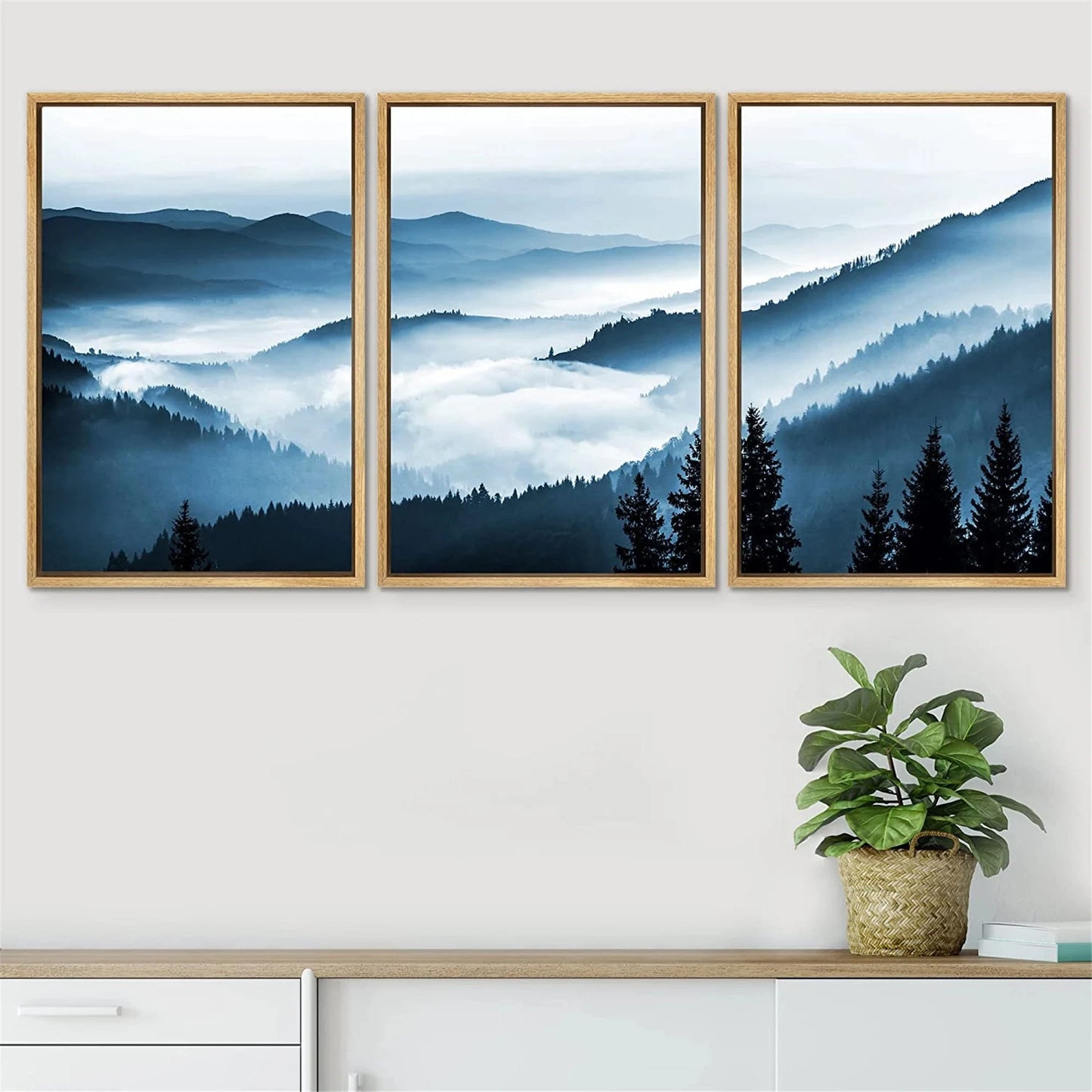 Misty Forest Canvas Set