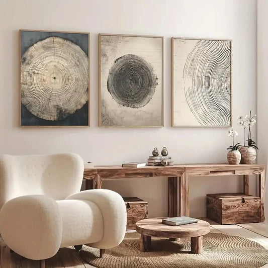 Tree Ring Canvas Set