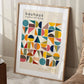 Bauhaus Rainbow Canvas Art
