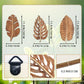 Wooden Jungle Leaf Decor
