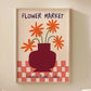 Flower Market Canvas Print