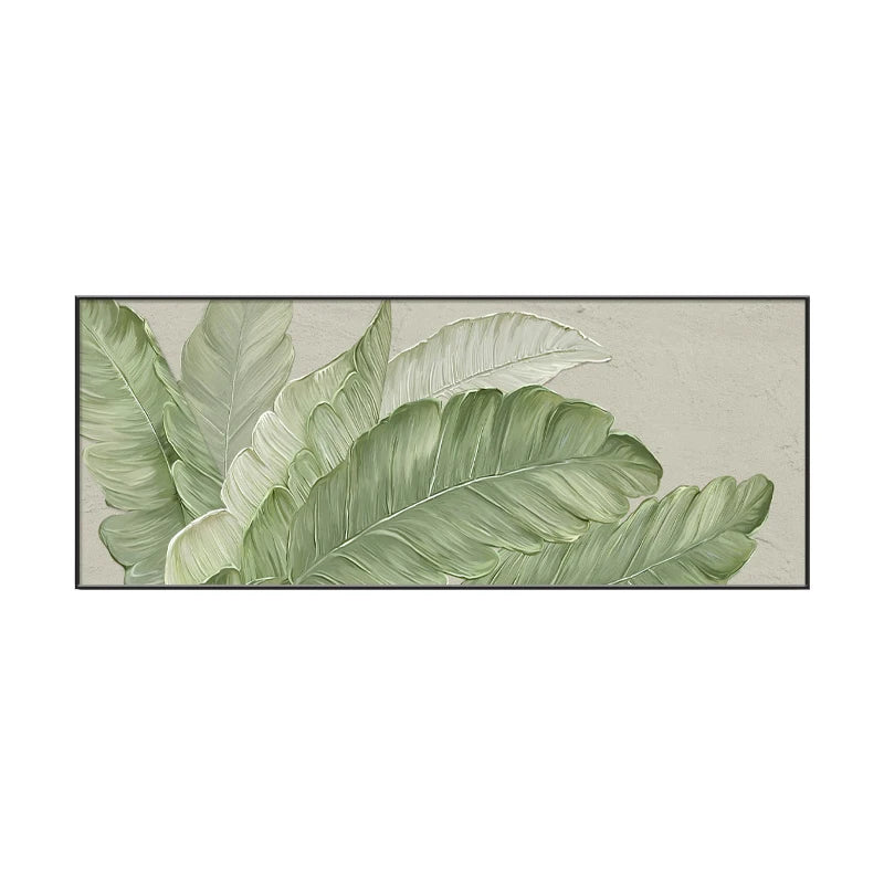 Green Leaf Canvas Art
