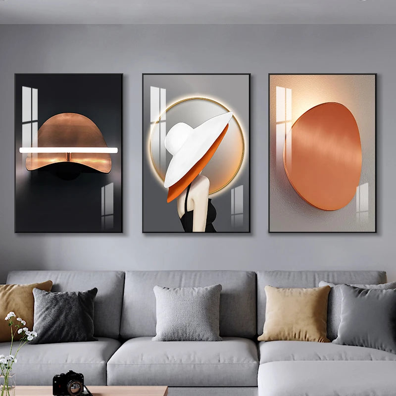 Luxury Woman Canvas Set