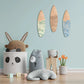 Tropical Surfboard Wall Decor