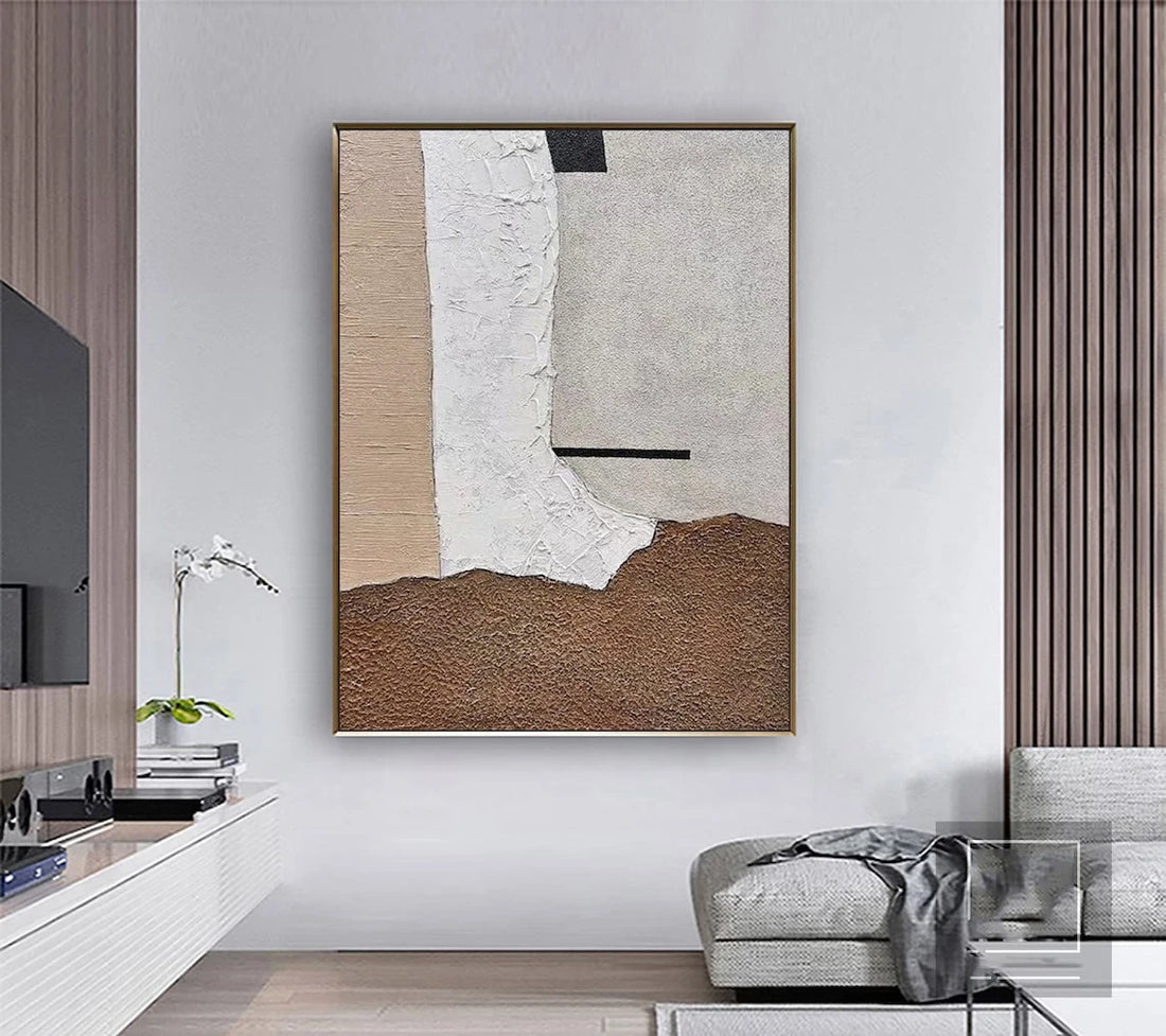 Green Bauhaus Block Art