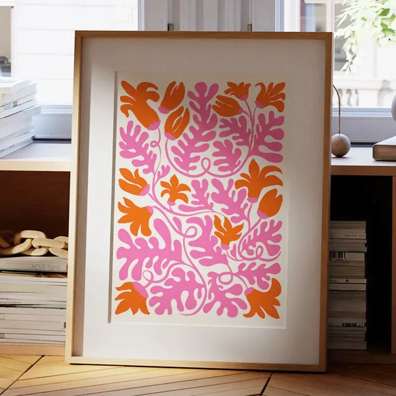 Flower Market Canvas Print