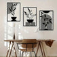 Abstract Metal Wall Set
