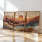 Modern Beach Canvas Set