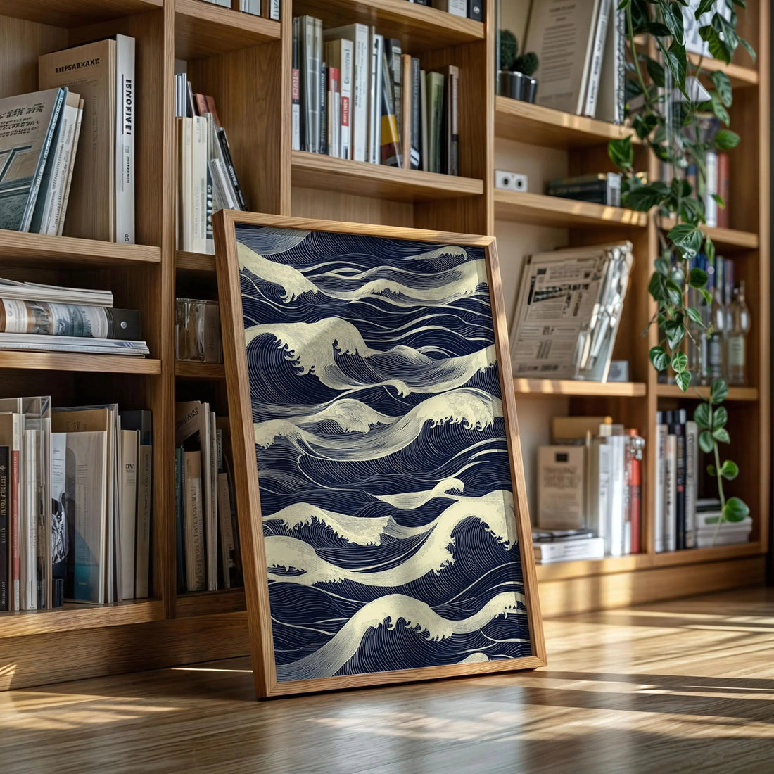 Japanese Wave Canvas Art