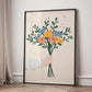 Flower Market Canvas Print