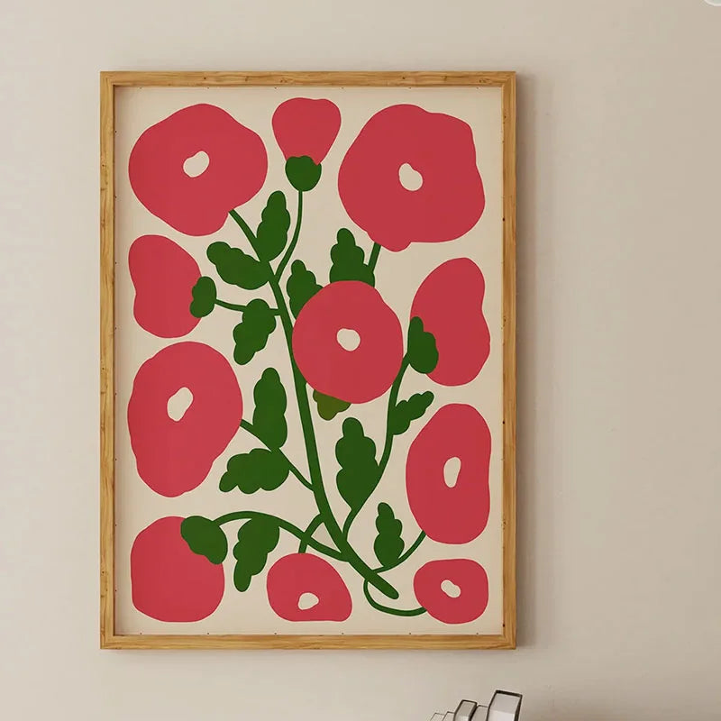 Flower Market Canvas Print