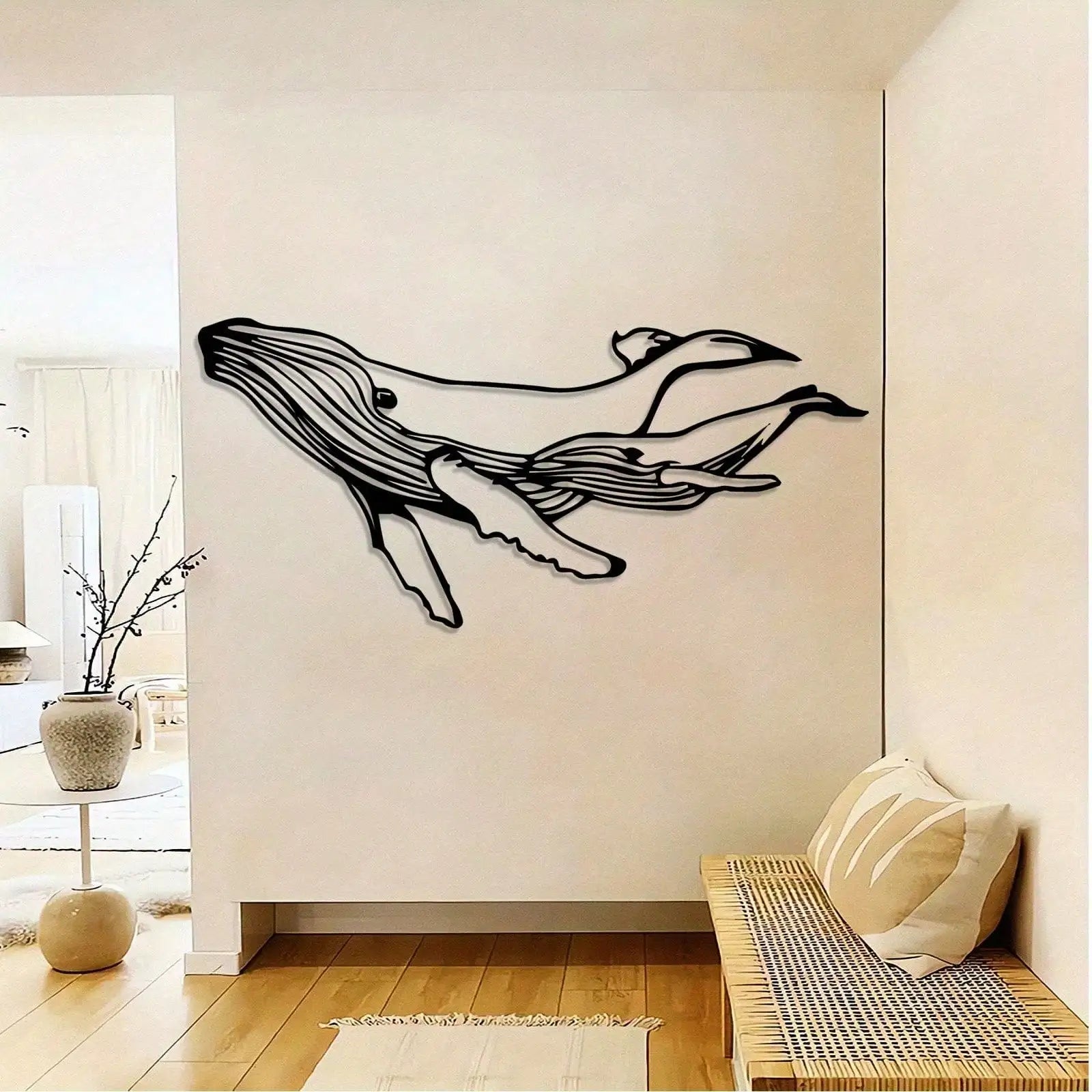 Hummingbird Iron Wall Art