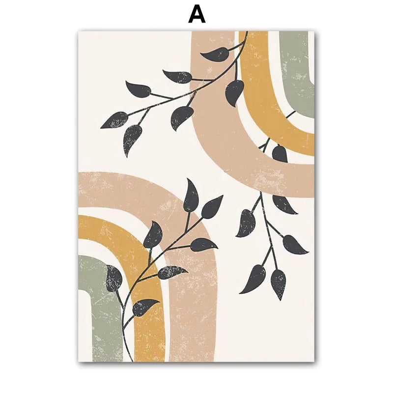 Boho Monstera Canvas Art