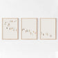 Neutral Triptych Canvas Set
