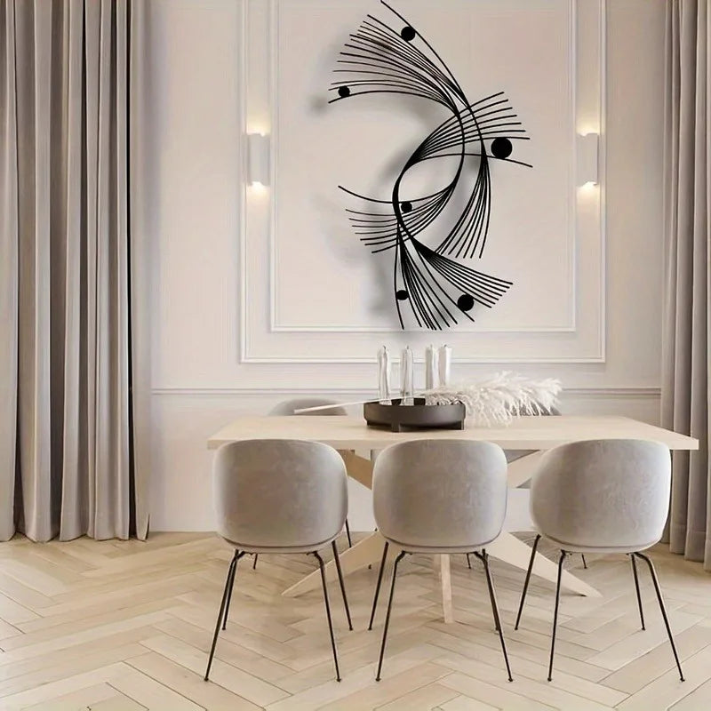 Geometric Metal Wall Art