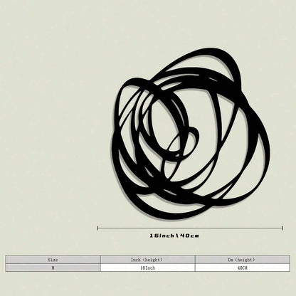 Circular Metal Wall Sculpture