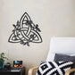 Celtic Trinity Metal Art