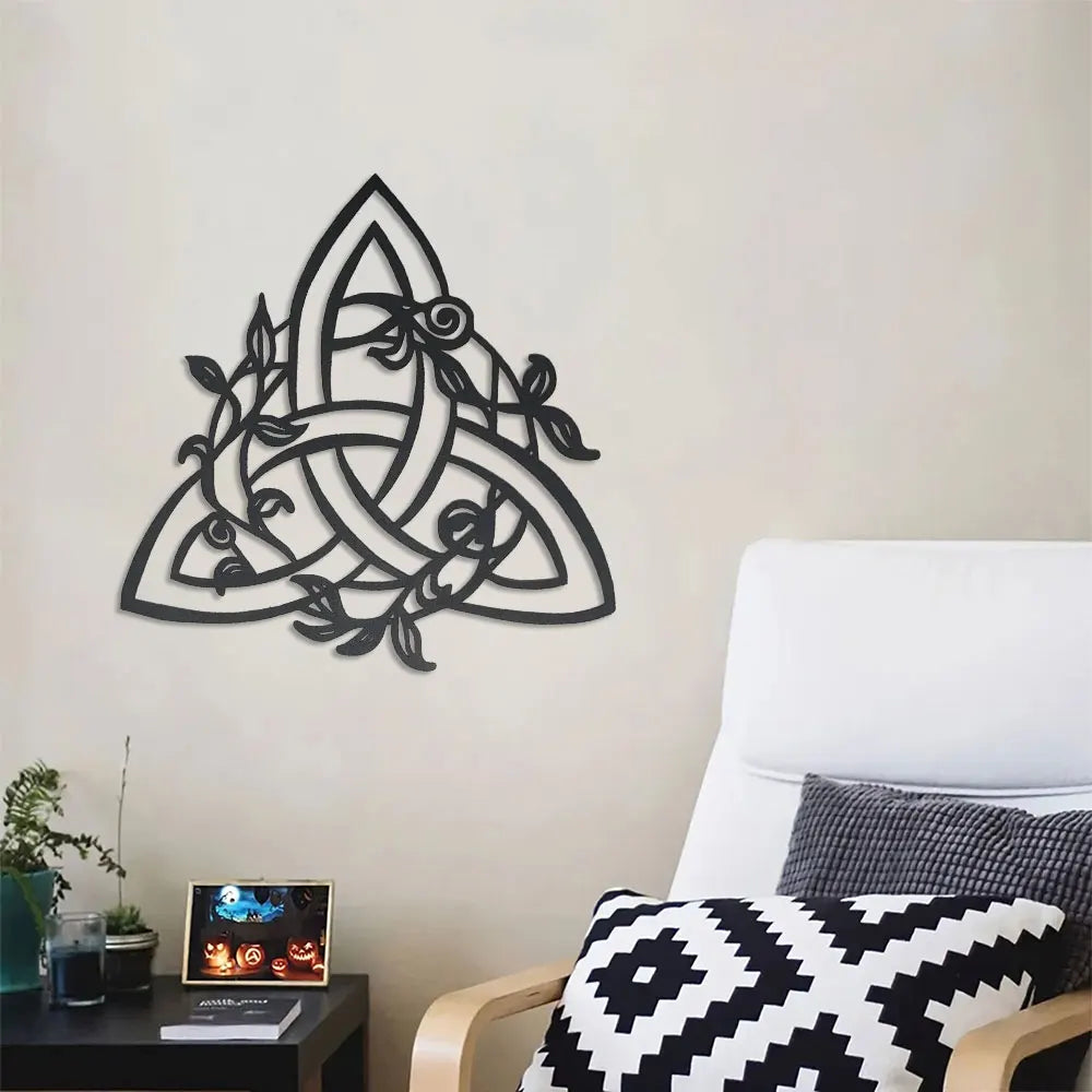 Celtic Trinity Metal Art