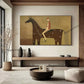 Western Horse Canvas Art