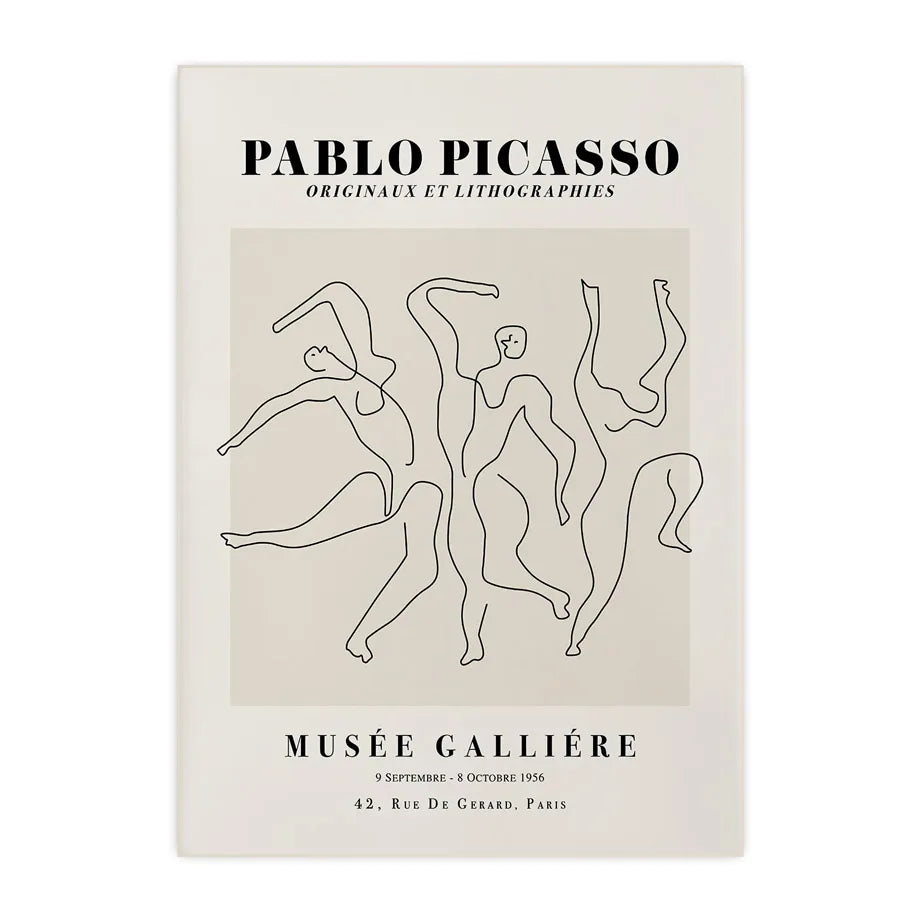 Picasso Bauhaus Canvas Art