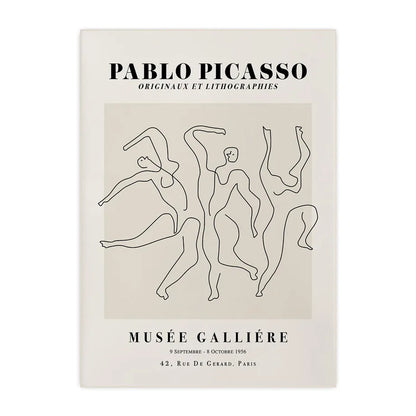 Picasso Bauhaus Canvas Art