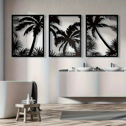 Metal Palm Tree Art