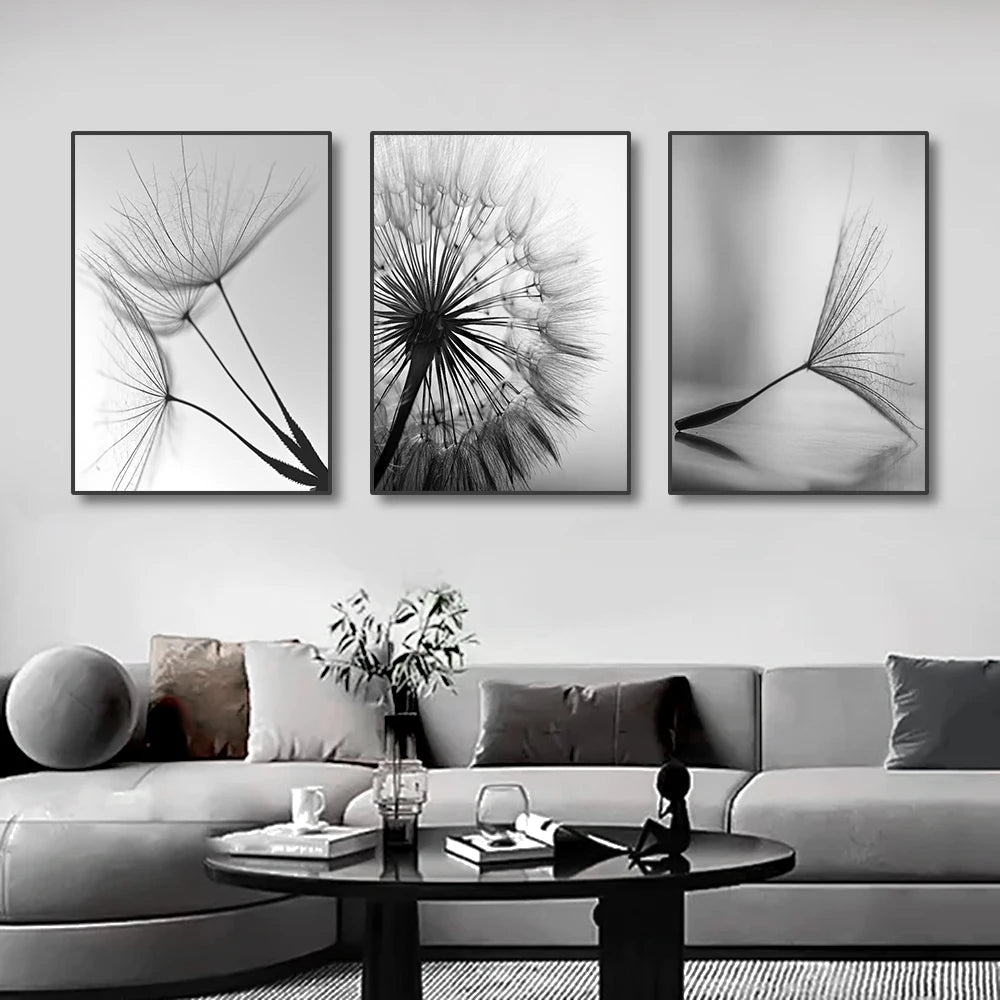 Dandelion Canvas Wall Art