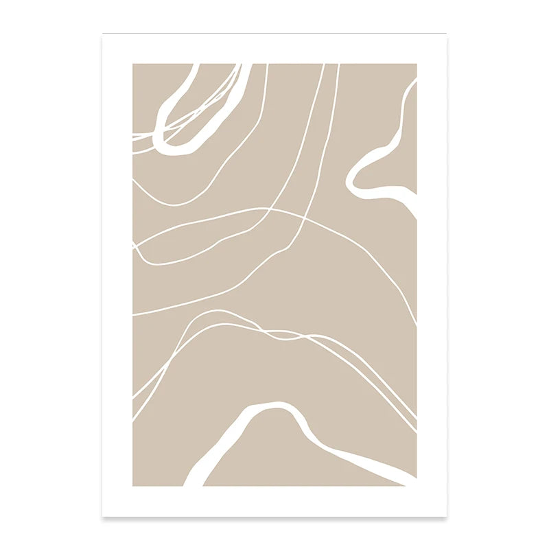 Floral Leaves Canvas Art