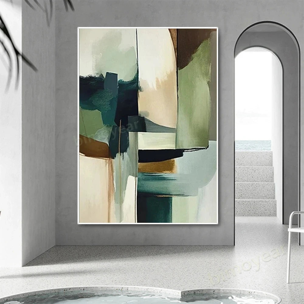 Handmade Figure Canvas Art