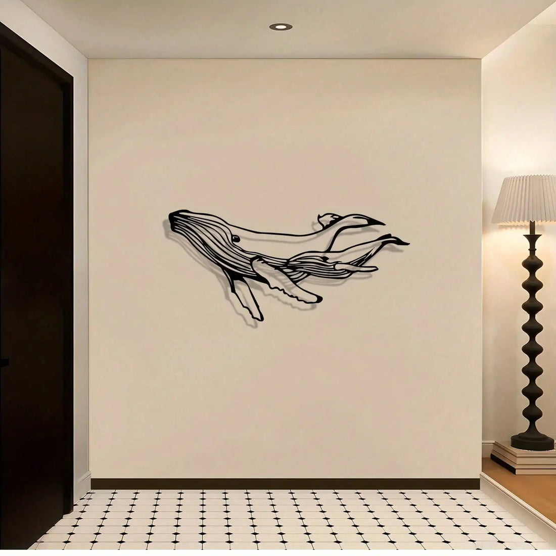 Hummingbird Iron Wall Art