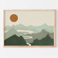 Japanese Alps Canvas Art
