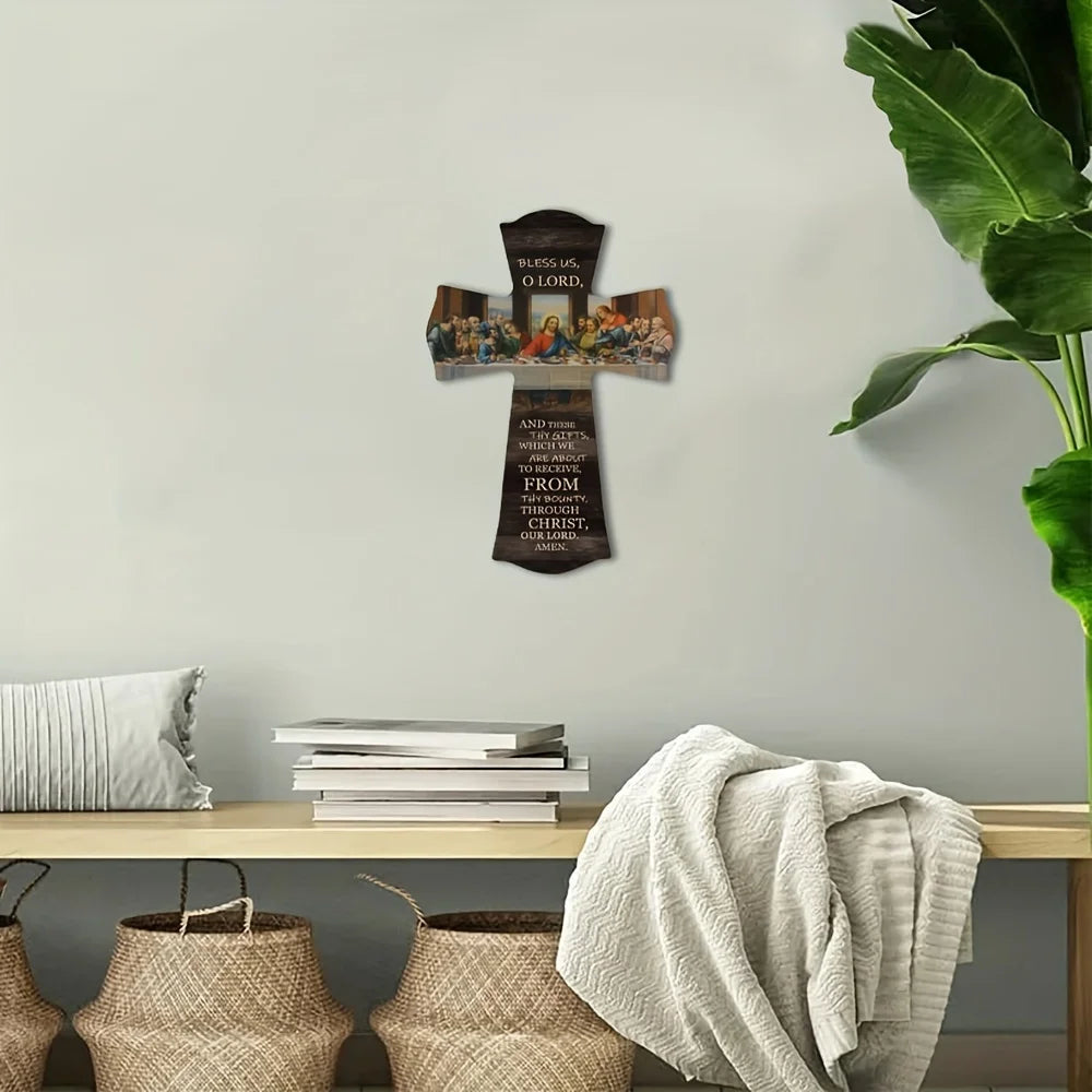 Last Supper Wooden Plaque