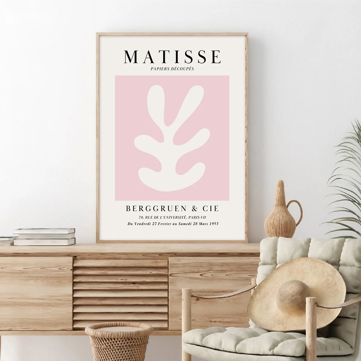 Pink Matisse Canvas Set
