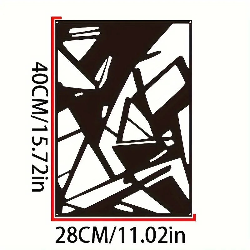 Minimal Line Metal Art