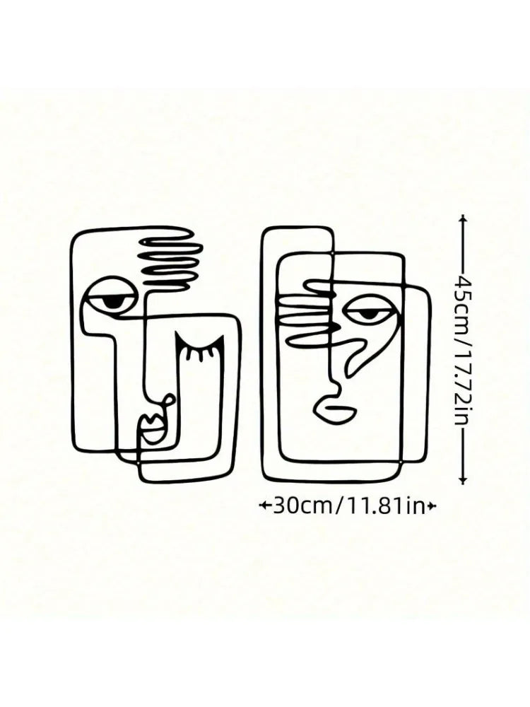 Picasso Metal Wall Set