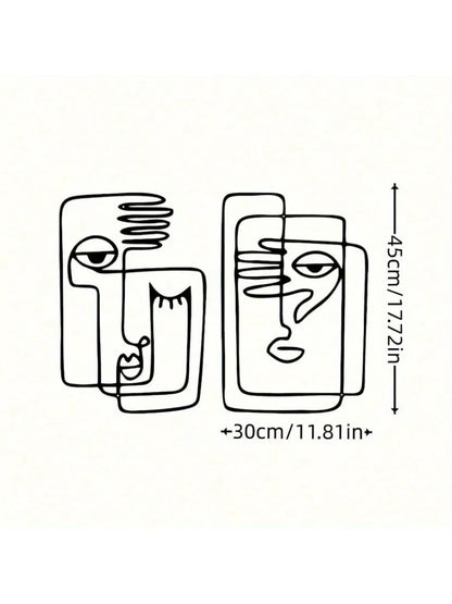 Picasso Metal Wall Set