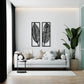 Metal Leaf Wall Decor