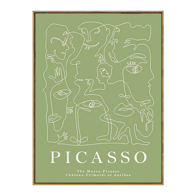 Matisse Floral Line Art