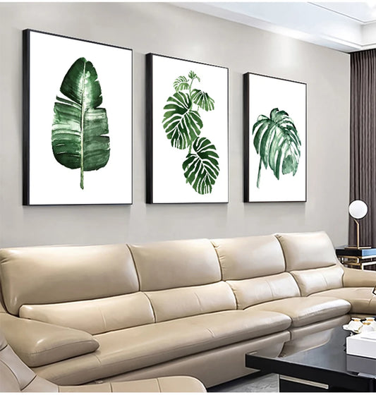 Tropical Plant Canvas Art