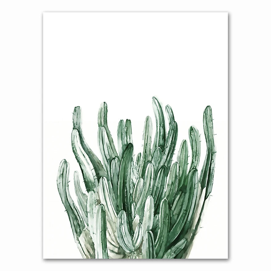 Tropical Plant Canvas Art