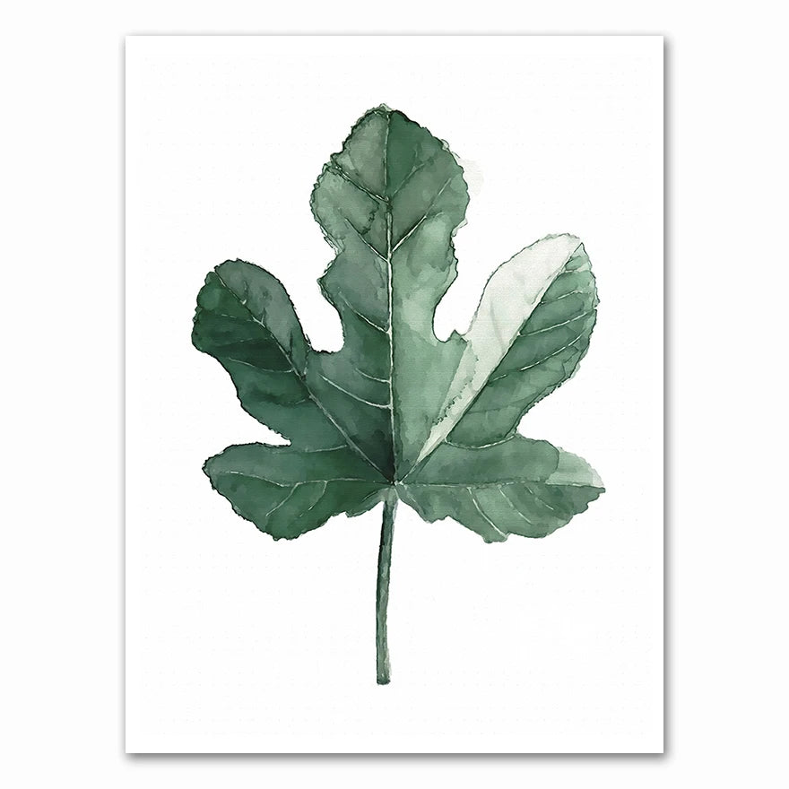 Tropical Plant Canvas Art