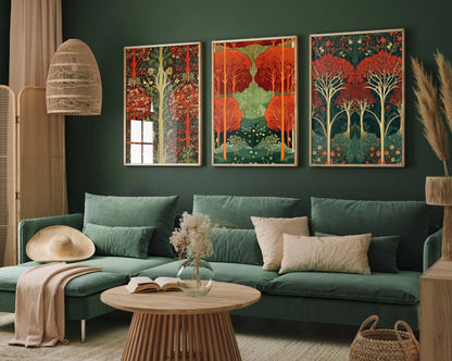 Wildflower Meadow Canvas Set
