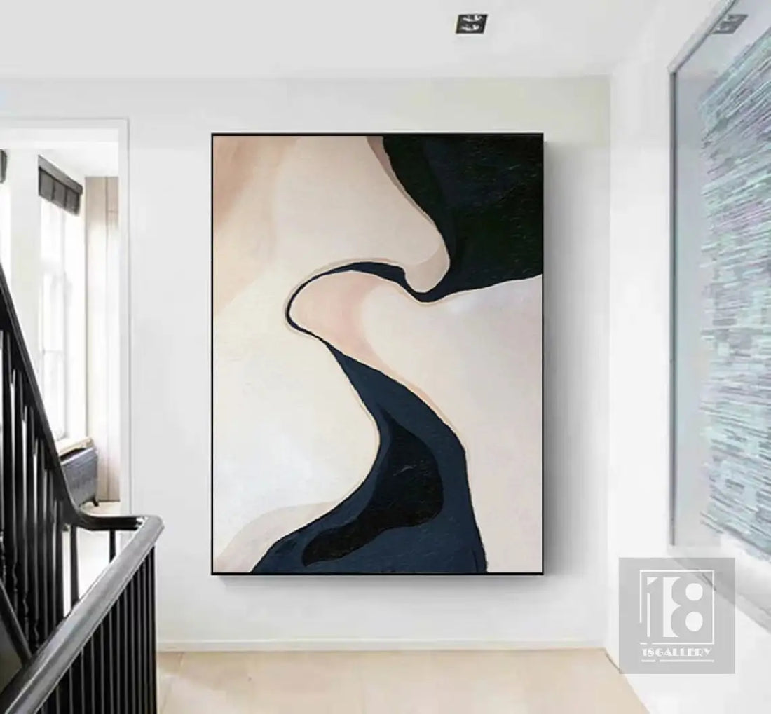 Green Bauhaus Block Art