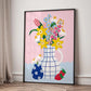 Flower Market Canvas Print