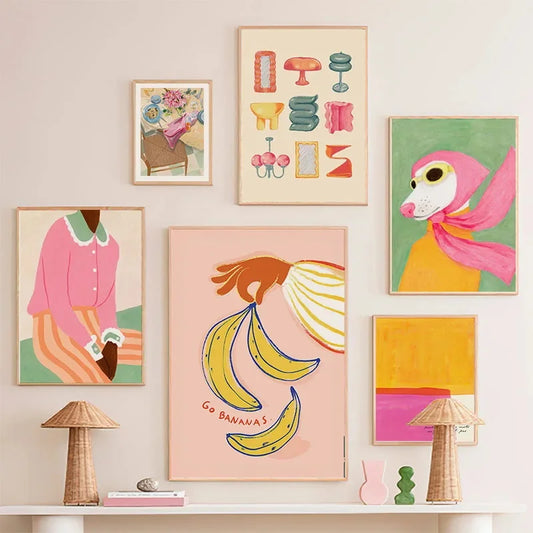 Fashion Girl Canvas Art